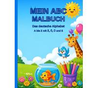 Malbuch für das Deutsche Alphabet