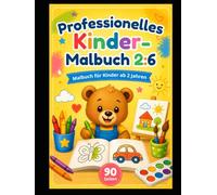 Malbuch für Kinder ab 2 Jahren: Große einfache Motive zum Ausmalen - Tiere, Fahrzeuge, Dinosaurier und viele weitere kindgerechte Bilder | Fördert Kreativität und Feinmotorik