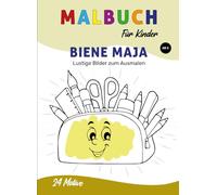 Malbuch für Kinder: Biene Maja