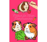Malbuch für Kinder Meerschweinchen