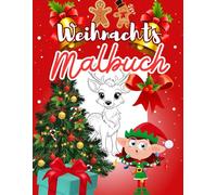 Malbuch für Kinder - Weihnachten 2 (Malbücher für Kinder von Annabelle Miller)