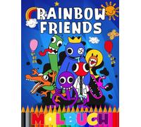 Malbuch: Lustiges Malbuch mit allen Charakteren für Kinder im Alter von 4-8 und 8-12 Jahren zum Ausmalen und Entspannen. Tolles Geschenk für Feiertage, Geburtstage