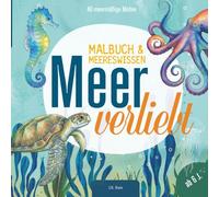 Malbuch Meer verliebt: 40 Unterwasser Motive zum Ausmalen: Das kreative Buch für Unterwasserfans. Kleine und große faszinierende Meerestiere der Ozeane zum Ausmalen, Entdecken und Entspannen.