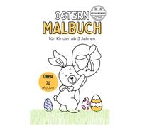 Malbuch Ostern für Kinder ab 3 Jahren