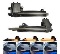 Malcayang Retrovisor luces indicadoras de giro de intermitentes LED dinámicas para A3 8P A4 A5 B8.5 Q3 A6 C6