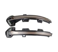 Malcayang Retrovisor luces indicadoras de giro dinámicas Azul Amarillo LED para Passat B8 Arteon 2016-2019