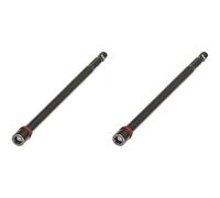 Malco 2PK-MSHXL14 MSHXL14 1/4 pulgadas. Destornillador hexagonal magnético, paquete de 2