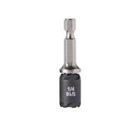 Malco MSHCST - Destornillador hexagonal reversible de dientes de sierra de 2 pulgadas y 5/16 pulgadas.