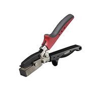 Malco REDLINE - Cortadores de canal J de ½" -2/7.6 cm knockout - para pestañas de drenaje, recortes de muesca descendente y cortes de corte de inglete JCC50R - Mango ergonómico