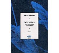 Malcolm Arnold: Sonatina For Recorder And Piano Op.41. Partituras para Flauta Dulce, Acompañamiento de Piano