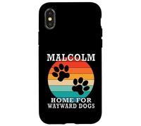 Malcolm Home For Wayward Dogs Apellido Carcasa para iPhone X/XS