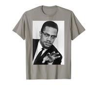 Malcolm X Orador activista de Derechos Humanos en el Reino Unido 1965 Camiseta