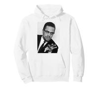 Malcolm X Orador activista de Derechos Humanos en el Reino Unido 1965 Sudadera con Capucha