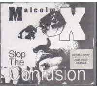 Malcolm X - Stop The Confusion CD UK Fourth And Broadway 1993