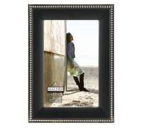 Malden Internacional diseños clásico Metal Beads 2-Tone Marco de Fotos