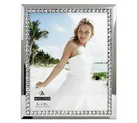 Malden International Designs Brilliance Jewel - Marco de Fotos con Espejo, 8 x 10 Pulgadas, Espejo