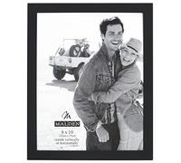 Malden International Designs - Marco de Metal Negro Mate de Moda Esencial.