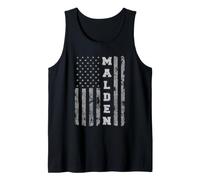 Malden, Massachusetts, Bandera Americana Camiseta sin Mangas
