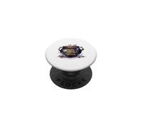 Maldición como una Bruja en un caldero PopSockets PopGrip Adhesivo