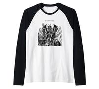 Maldición de Rahovart de la montaña del avaro Camiseta Manga Raglan
