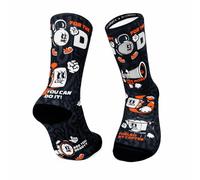 Maldita Buena Suerte Calcetines Crossfit Hombre y Mujer Técnicos - Sin Costuras, Antirozaduras y Transpirables - Para Cross Training, WOD, Gym y Entrenamiento Funcional