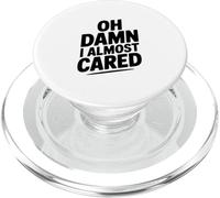 Maldita Sea, Casi me Importa el Humor sarcástico PopSockets PopGrip para MagSafe