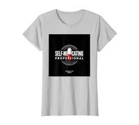 Maldita Sea, Soy Adicto: Humor Profesional automedicado Camiseta, Mujer, Plata, 3XL