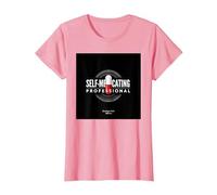 Maldita Sea, Soy Adicto: Humor Profesional automedicado Camiseta, Mujer, Rosado, M