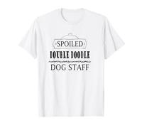 Maldito Doble Doodle Dog Staff Golden Lab Poodle Mix Dog Camiseta