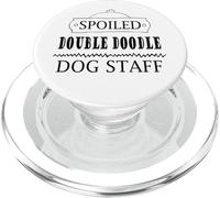 Maldito Doble Doodle Dog Staff Golden Lab Poodle Mix Dog PopSockets PopGrip para MagSafe