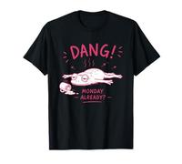 Maldito Lunes ya Rana con café expresivo Rana de café Camiseta