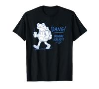 Maldito Lunes ya Rana con café Lunes Lucha Rana Camiseta