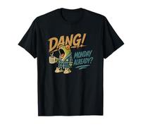 Maldito Lunes Ya Rana con Café Poder Rana Meme Camiseta