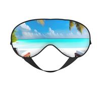Maldives Holidays - Máscara de ojos suave, unisex, cómoda y transpirable, adecuada para el descanso diario. Te ayuda a entrar rápidamente en un sueño profundo.