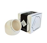 Maldon Salt - Cerdo de sal de cerámica | Hecho de cerámica de calidad con un diseño clásico | Complemento perfecto para la cocina o el comedor | Crema/Blanquecino