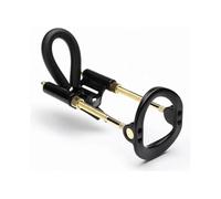 Male Bracket Stretcher, Adjustable Men Support Extender, Stretching Device, Black Gold, One Size Fits Most