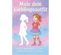 Male dein Lieblingsoutfit: Das kreative Mode-Malbuch zum Gestalten, Ausmalen und Träumen