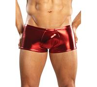 Male Power Boxer Heavy Metal Rojo
