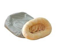 Malecat Bed Cave - Refugio para gatitos, túnel felino | Escondite semicerrado, bolsa plegable para mascotas con comodidad de forro polar suave, zona de descanso para retiro de niebla cálida utilizada