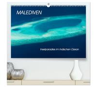 Malediven - Inselparadies im Indischen Ozean (hochwertiger Premium Wandkalender 2026 DIN A2 quer), Kunstdruck in Hochglanz: Einzigartige Fotografien der Malediven laden zum Träumen ein