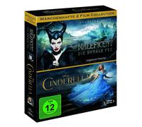 Maléfica - El Hada Oscura / Cenicienta Blu-ray NUEVO EMBALAJE ORIGINAL Walt D...