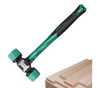 Malelet De De Caucho - Mallet De Sin Deslizamiento | Heads Hammerr De Goma Pesada | Hammers Suave De Doble Cara, Mazos Suave Portátiles De Doble Cara, Tareas De Golpe De Múltiples