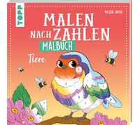 Malen nach Zahlen Malbuch Tiere: 32 abenteuerliche Motive aus der Welt der Tiere