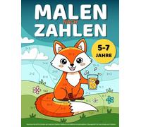 Malen nach Zahlen - Rechnen bis 20 für Kinder ab 5 Jahren: Mathe-Malbuch mit Addition & Subtraktion | Übungsheft für Vorschule und 1. Klasse