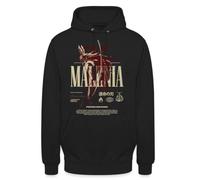 Malenia Elden Ring Gamer Gaming Unisex Sudadera con capucha | Representación dramática de Malenia, que encarna la fuerza y la determinación. Ideal para los amantes de los juegos y el