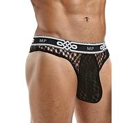malepower lo Rise Tanga, negro, pequeño/mediano
