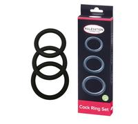 Malesation MACHO asignación al anillo del pene Set, 3 Pieza