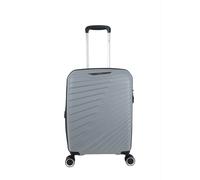 Maleta Barata de polipropileno de cabina Expandible Benzi BZ5808 Gris de 54 x 39 x 20 cm y 2,3 Kg. Aceptada en todas las aerolíneas. Equipada con 4 Ruedas giratorias 360º y Cerradura integrada TSA de
