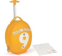 boppi Tiny Trekker - Carrito de viaje para niños (17 L, incluye pegatinas), Fútbol de los Países Bajos (con