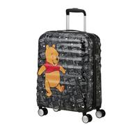 American Tourister Wavebreaker Disney Maleta Trolley de Cabina, 55 cm | Winnie the Pooh, maleta rígida, 55H x 40W x 20D cm, 36 L, 2.6 kg, con candado TSA y separador con cremallera en U y bolsillo